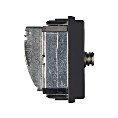 Insert priză antenă SAT-TV punct terminal, 1dB, 2M, negru