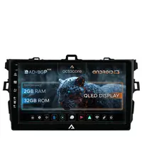 Navigatie Toyota Corolla (2007-2013), Android, P-Octacore 2GB RAM + 32GB ROM, 9 Inch - AD-BGP9002+AD-BGRKIT091
