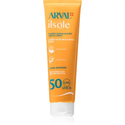 Arval IlSole Ultralight Face & Body Fluid fluid corp si fata SPF 50 150 ml