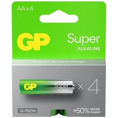 Baterie Alcalina Super GP R6 (AA), 4 Bucati