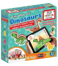 Set de jucării vorbitoare Jagu - dinozauri, 12 piese