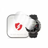 Folie Protectie Smart Protection Premium Classic pentru Amazfit T-Rex Ultra, Set 4 bucati, Plastic