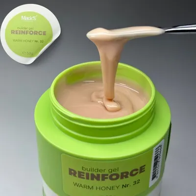 Reinforce Builder Gel Warm Honey 32/50g Macks - REBGWH-50
