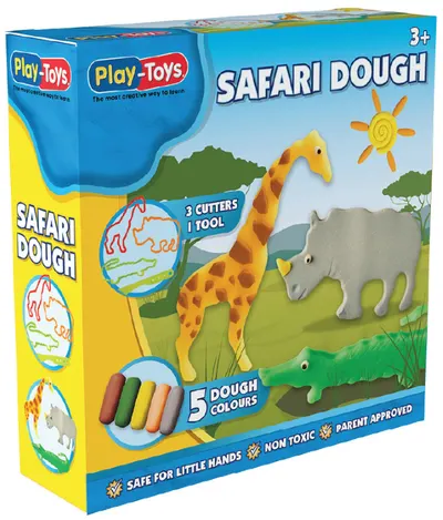 Set cu plastilină Play-Toys - Faceți animale