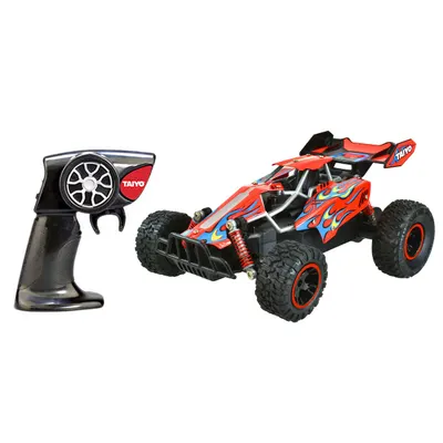 Masina de teren cu telecomanda, Taiyo, Metal Racer 2, Rosu, 1:18