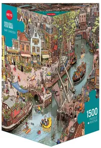 Puzzle Heye din 1500 de piese - Spune „Zambeste!”, Gobell / Knorr
