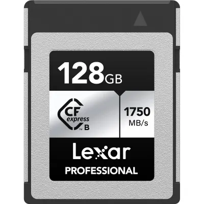 Lexar 128GB Professional CFexpress Type B Card SILVER Series - Default Title