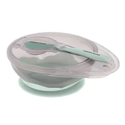 Castron cu lingurita Kikka Boo - Mint