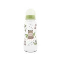 Biberon polipropilena cu tetina de silicon Lorelli Baby Care 250 ml Fresh Green S 0+