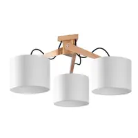Corp de iluminat pentru tavan LEGNO 3 lemn natural