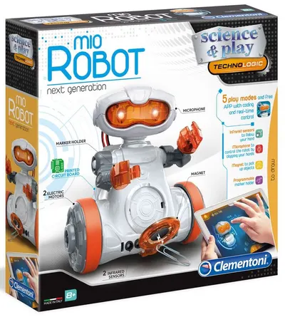 Set de știință Clementoni Science & Play - Robot Mio 2020