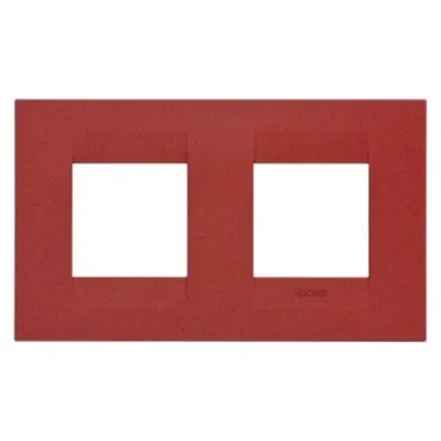 Placa ornament CProiector HORUS GEO International - IN PAINTED TECHNOPOLYMER - 2+2 modul HORIZONTAL - RUBY - CProiector HORUS