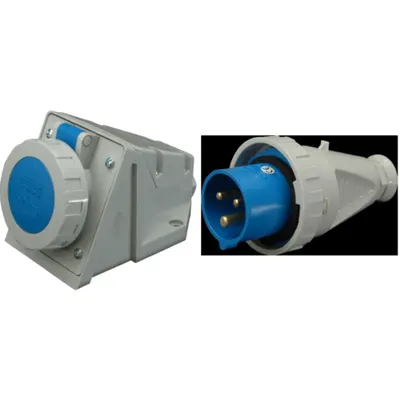 Solutie Completa Priza si Fisa Industriala SEZ IP67 (125A, 400V) - Putere Maxima si Protectie de Varf in Medii Extreme
