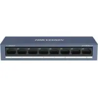 Switch 8 porturi Hikvision DS-3E0108-O, 10/100Mbps, IEEE 802.3, IEEE 802.3u, IEEE 802.3x