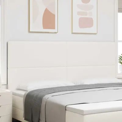 vidaXL Tăblie cap Crem 200 cm Țesătură din corduroy