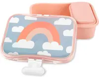 Set de cutii pentru mâncare Skip Hop Spark Style - 2 bucăți, curcubeu
