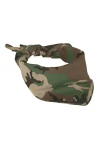 Esarfa de protectie - Bumbac - Verde - 53.5 cm
