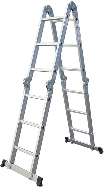 Scară din aluminiu MMS - 4 x 3, 150 kg