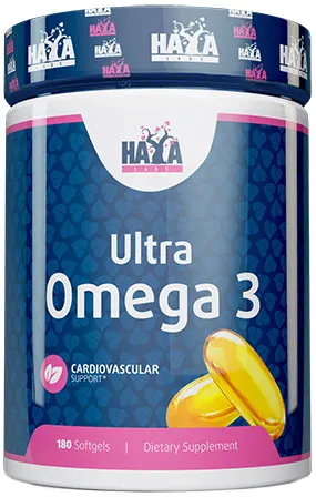Ultra Omega 3, 180 capsule, Haya Labs