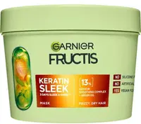 Garnier Fructis Keratin Sleek Mască de păr, 370 ml