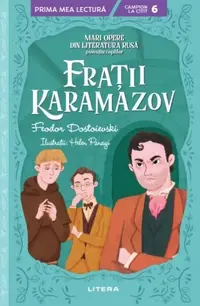 Mari opere din literatura rusă povestite copiilor: Frații Karamazov - Paperback brosat - ***