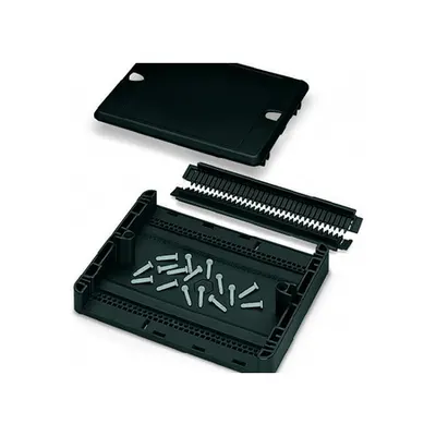 Distribution box; for self-assembly; white