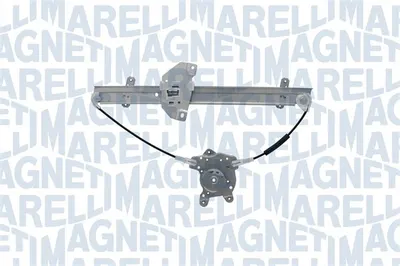 Macara geam Fata Dreapta (electric, fara motoras, numar usi: 4) potrivit MITSUBISHI LANCER VI, LANCER VII 09.95-08.03