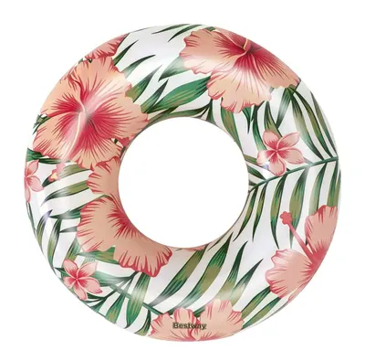 Colac gonflabil de inot Bestway 119 cm Palmieri Tropicali 36237