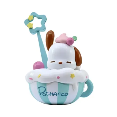 Figurina Sanrio Memo Stand Party Time Series - Hello Kitty and Friends 5 cm - Pochacoo