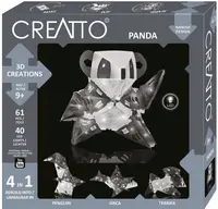 Set de constructie Thames & Kosmos Creatto - Panda, 51 piese