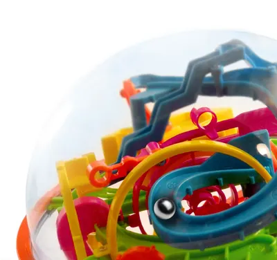 Jucarie educativa - Labirint 3D Addict A Ball (19 cm)