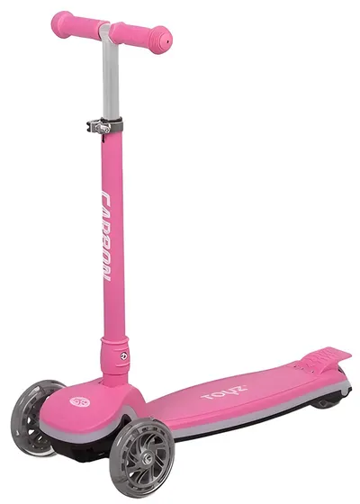 Trotinetă pentru copii Caretero Toyz - Carbon, roz