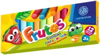 Plastilină Astra - Frutos, 12 culori