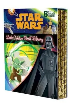 The Star Wars Little Golden Book Library (Star Wars): The Phantom Menace; Attack of the Clones; Revenge of the Sith; A New Hope; The Empire Strikes Ba