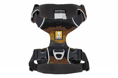 Ham ajustabil Front Range Ruffwear, Moonlight Mountains, cu banda reflectorizanta, marime S (56-69 cm)
