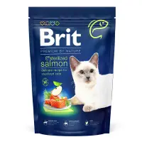 Hrana uscata pentru pisici Brit Premium By Nature Sterilized, Salmon 1.5kg
