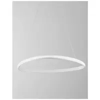 Lampa suspendata ARIES Dimabil Nisipiu Alb Aluminiu & Acrylic LED 32 Wat 230 Volt 1770Lm 3000K IP20