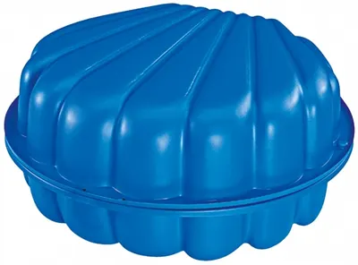 Cutie pentru nisip BIG - Scoica, albastra