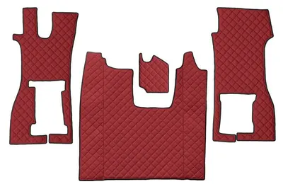 Set 4 piese covorase cabina compatibile cu Scania R Nextgen scaun pasager pliabil automat 01.2017+
