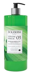 Doliderm Gel de duș 2 în 1 Verveine Fraiche 03, 1000 ml