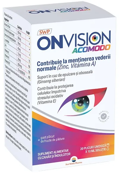 Onvision Acomodo, 20 pliculețe, Sun Wave Pharma
