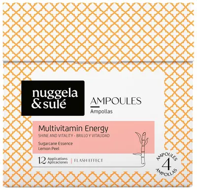 Nuggela & Sulé Fiole nutritive Multivitamin-Energy, 4 x 10 ml
