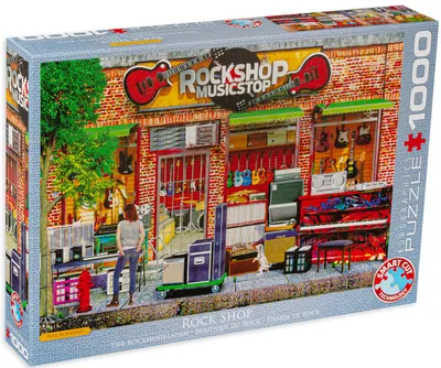 Puzzle Eurographics din 1000 de piese - Rock Shop