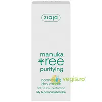 Crema De Zi Normalizatoare Cu Extract Din Frunze De Manuka SPF10 50ml