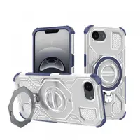 Husa pentru Apple iPhone 17e / 16e, Techsuit, Carbon Shield Pro, Albastra