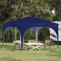 vidaXL Cort de Petrecere Pop-up 290 x 290 x 245 cm albastru