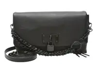 Geanta ALDO neagra, JACKIEBAG 008, din piele ecologica