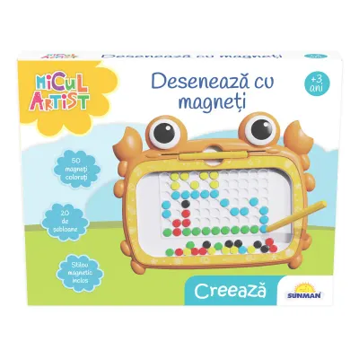 Set de creatie, Micul Artist, Deseneaza cu magneti