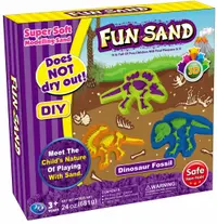 Set de joacă Fun Sand - Nisip de joacă, dinozauri