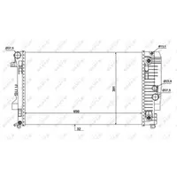 Radiator, racire motor NRF 58440